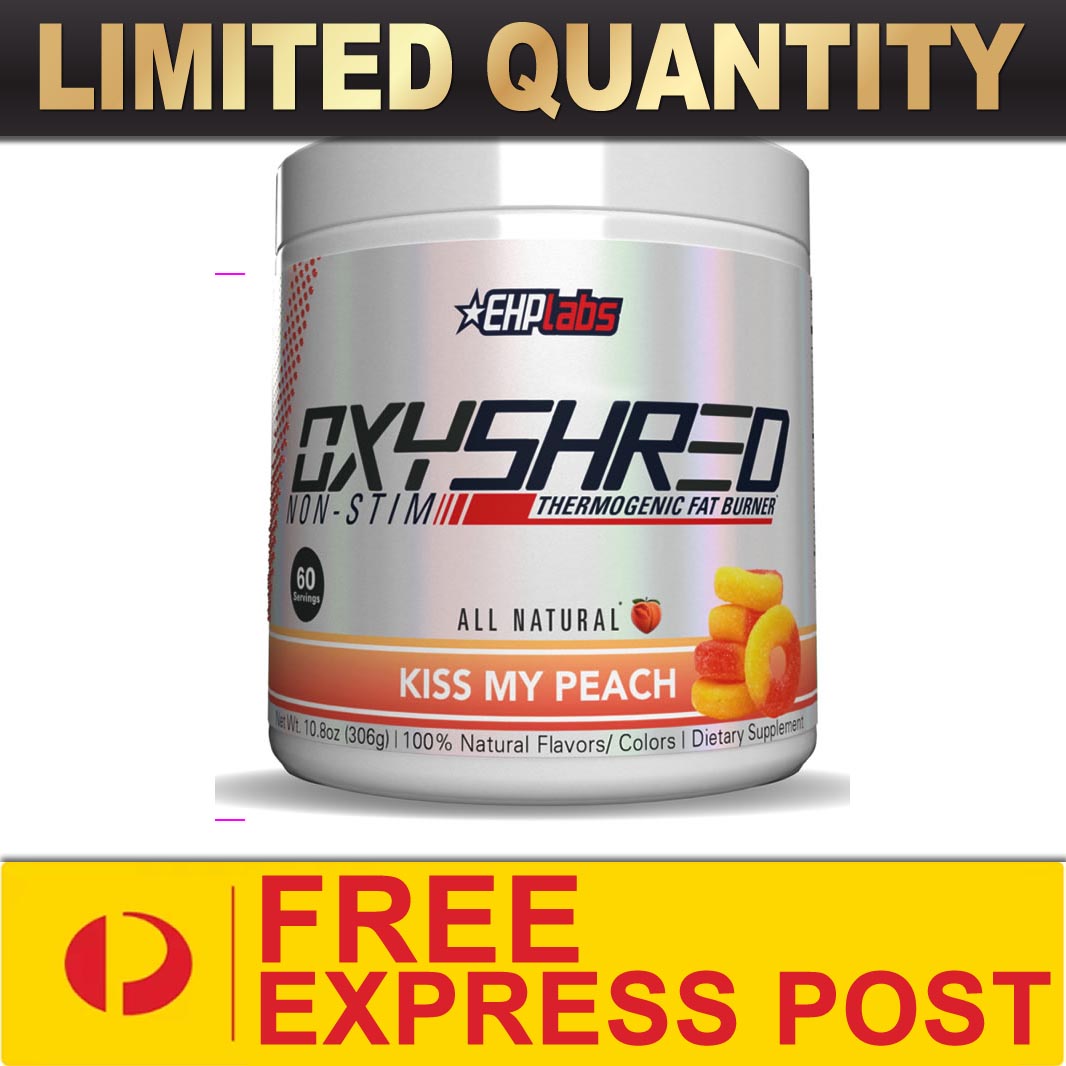 EHP LABS OXYSHRED NONSTIM 60SRV FAT BURNER LOSS OXY SHRED